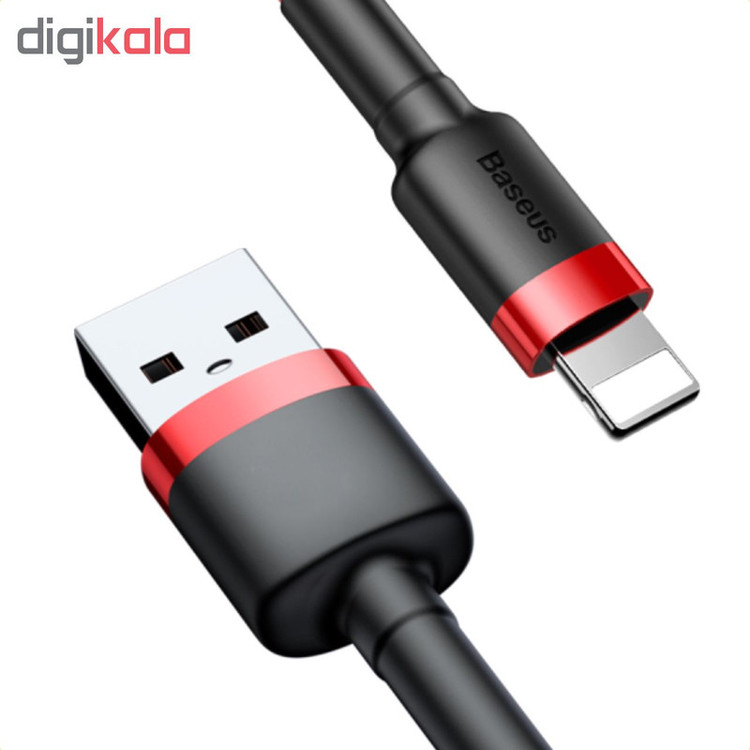 کابل تبدیل USB به لایتنینگ باسئوس مدل CAFULE طول 2 متر