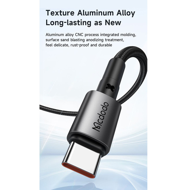 کابل USB به USB-C مک دودو مدل CA-3590 طول 1.2 متر