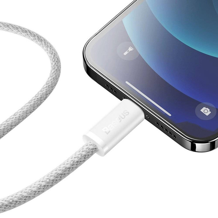 کابل تبدیل لایتنینگ به USB-C باسئوس مدل CALD0001 طول 2 متر