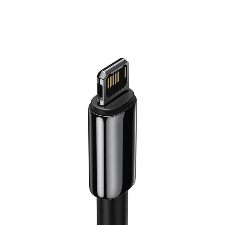 کابل تبدیل USB به لایتنینگ باسئوس مدل Tungsten fast charging data طول 1 متر