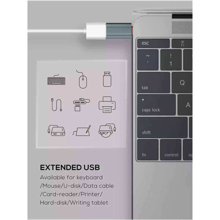 مبدل OTG USB به USB-C الدینیو مدل LC140 newpack
