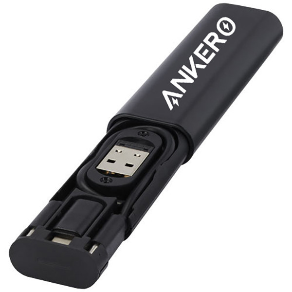 کابل تبدیل USB-C/USB به Lightning/USB-C/Micro USB انکرو مدل A8890 طول 0.3 متر