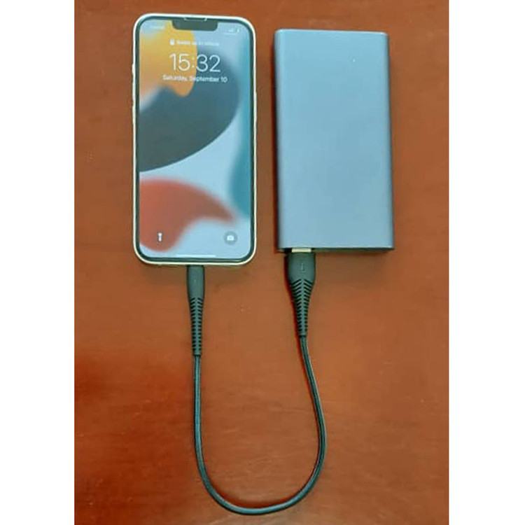 کابل تبدیل USB به لایتنینگ بیاند مدل BA-333 طول 0.3 متر