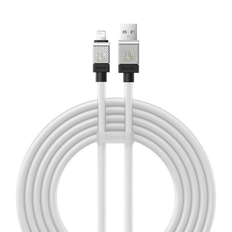 کابل تبدیل USB به لایتنینگ بیسوس مدل CoolPlay Series Fast طول 2 متر