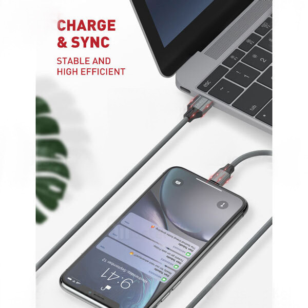کابل تبدیل USB به microUSB الدینیو مدل LS441 طول 1 متر