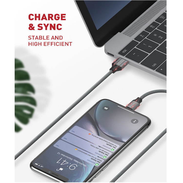 کابل تبدیل USB به microUSB الدینیو مدل LS441 طول 1 متر