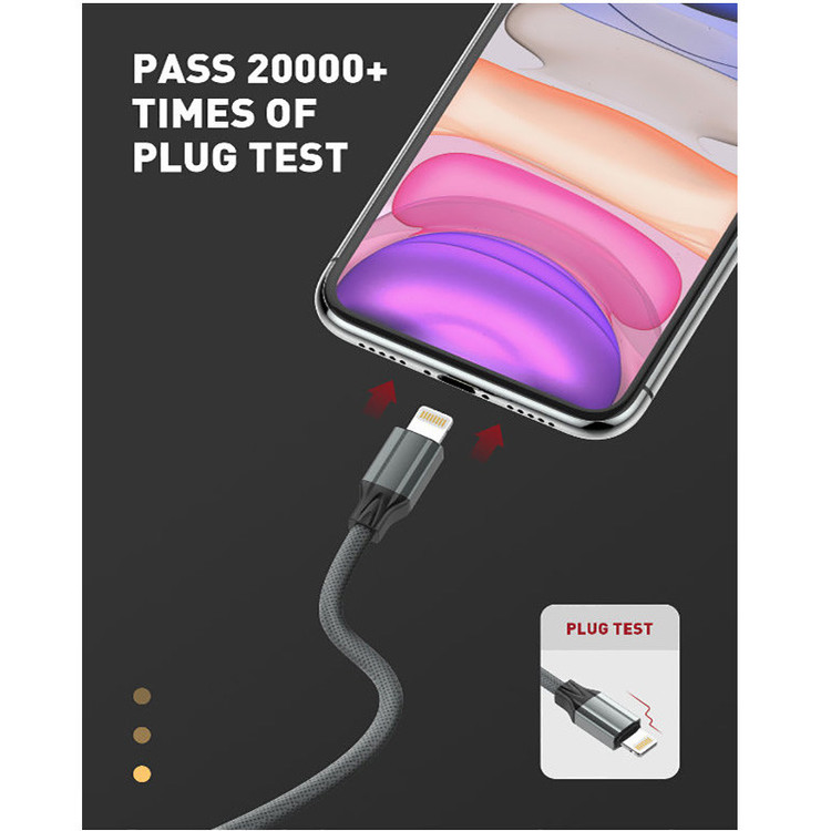 کابل تبدیل USB به microUSB الدینیو مدل LS441 طول 1 متر