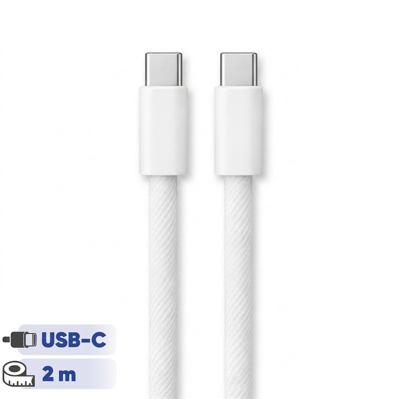 کابل تبدیل USB-C نیبیوا مدل Fast Charge 240 Watt طول 2 متر