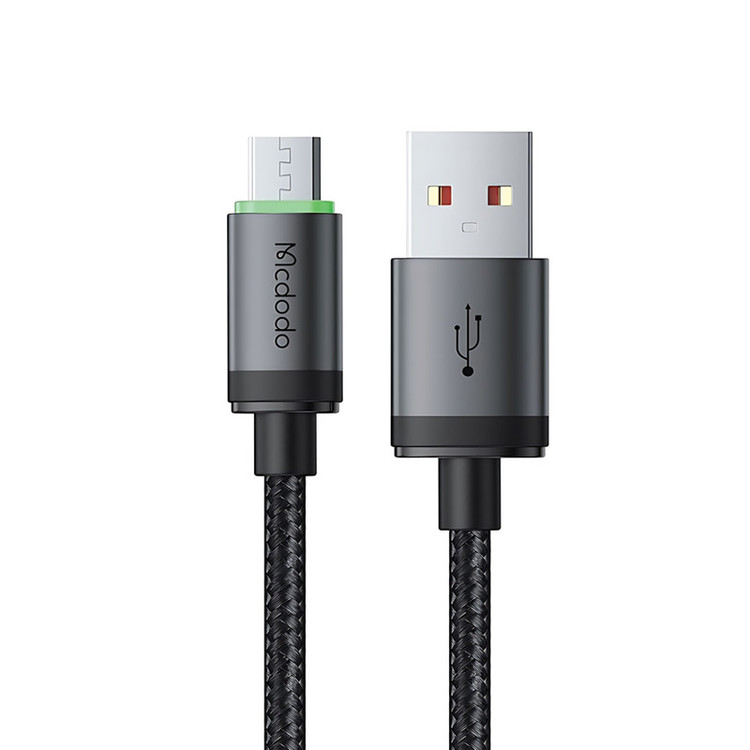 کابل تبدیل USB به MicroUSB مک دودو مدل MCCA399 LED Version طول 1 متر
