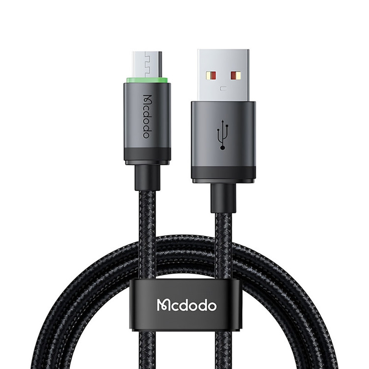 کابل تبدیل USB به MicroUSB مک دودو مدل MCCA399 LED Version طول 1 متر