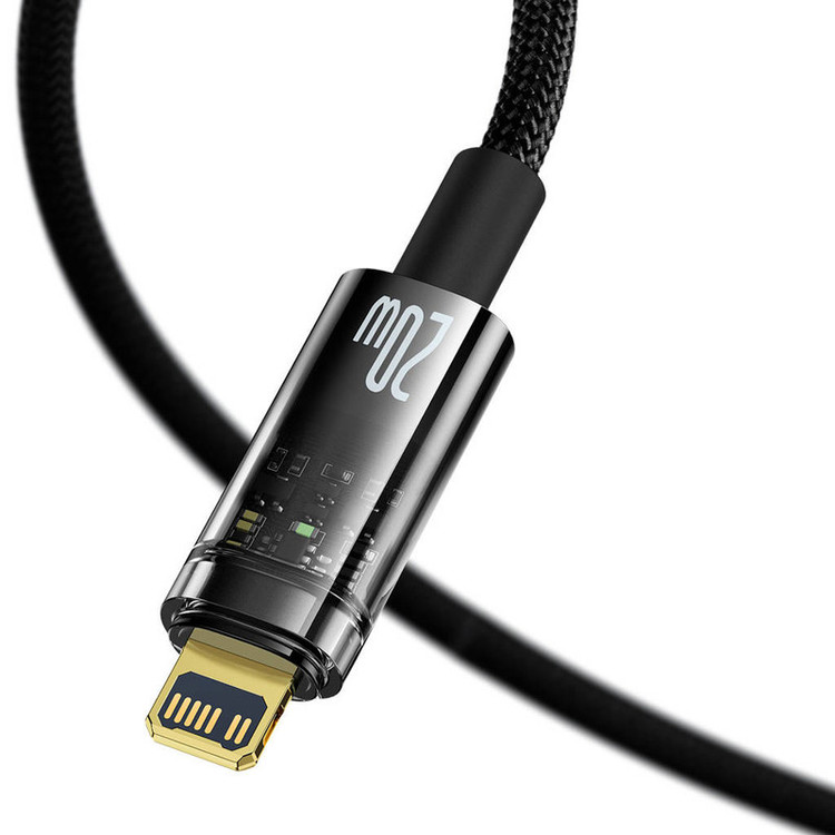 کابل تبدیل USB-C به لایتنینگ باسئوس مدل Explorer Series طول 1 متر