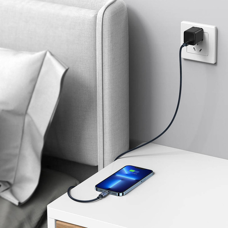 کابل تبدیل USB-C به لایتنینگ باسئوس مدل Explorer Series طول 1 متر
