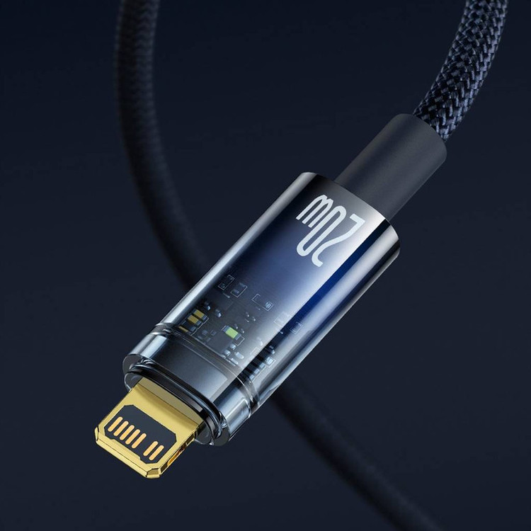 کابل تبدیل USB-C به لایتنینگ باسئوس مدل Explorer Series طول 1 متر