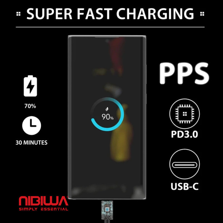 کابل USB-C نیبیوا مدل 2.0 طول 2 متر