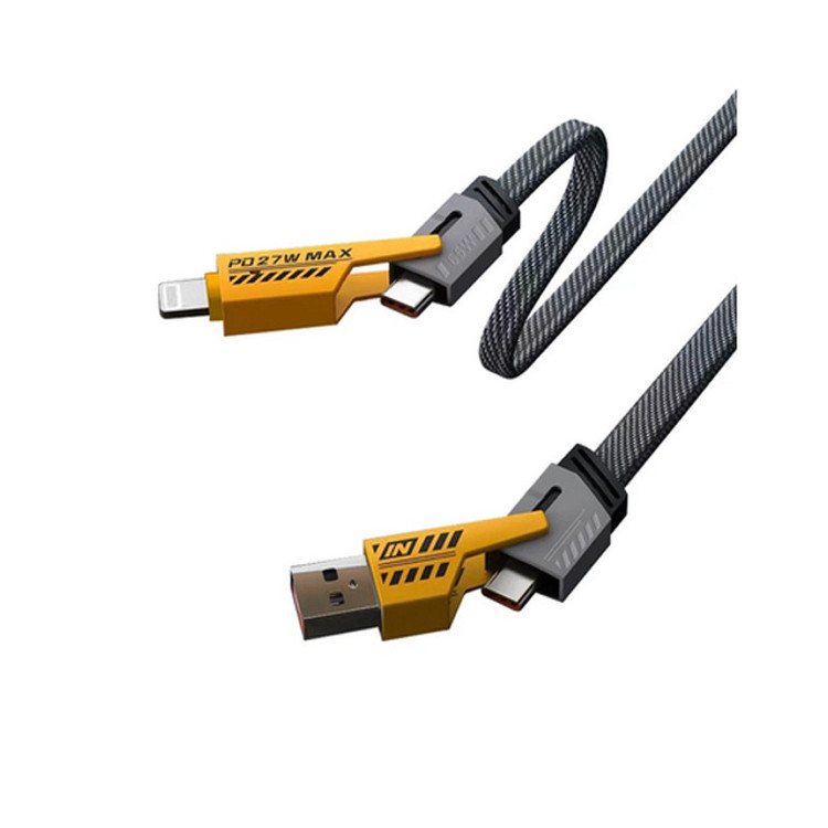 کابل تبدیل USB به لایتنینگ پاور مکس مدل PM-004 طول 1/2متر