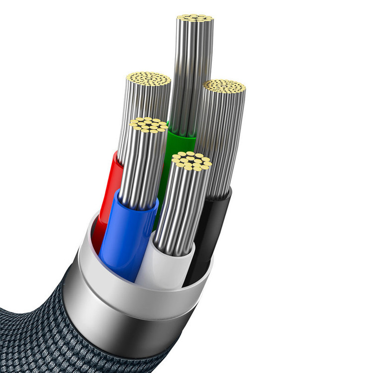 کابل تبدیل USB-C به لایتنینگ باسئوس مدل CAJY000201 طول 1.2 متر