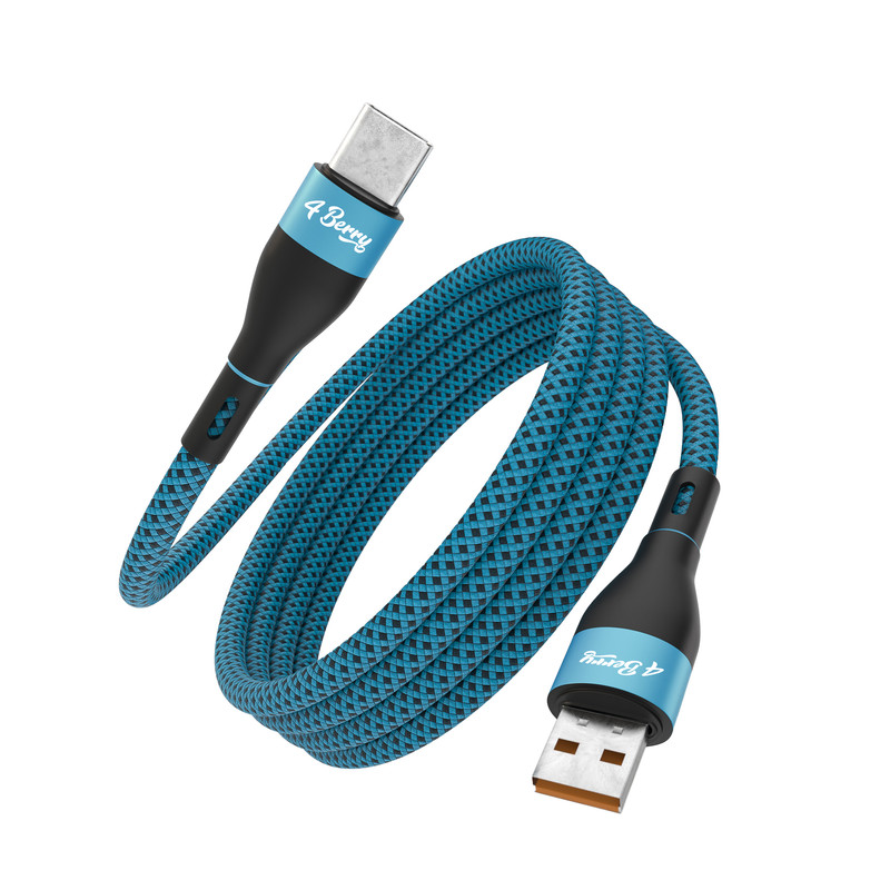 کابل تبدیل USB به USB-C فوربری مدل Magnetic KS-AC01-18W طول 1 متر