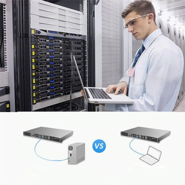 کابل تبدیل USB به RJ45 یوگرین مدل CM204-50773 طول 1.5 متر