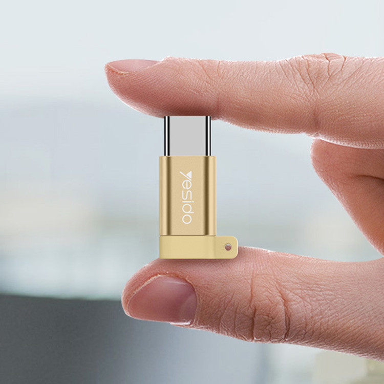 مبدل microUSB به USB-C یسیدو مدل GS04