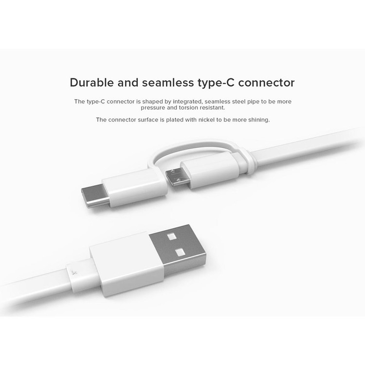 کابل تبدیل USB به USB-C / MicroUSB هوآوی مدل AP55S طول 1.5 متر