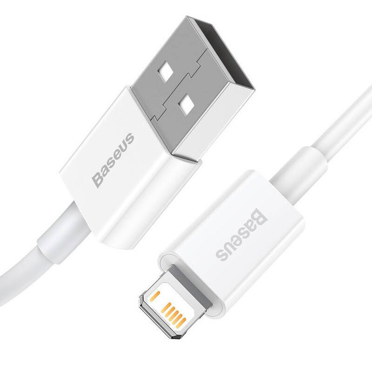 کابل تبدیل USB به لایتنینگ باسئوس مدل FAST-CALYS طول 2 متر