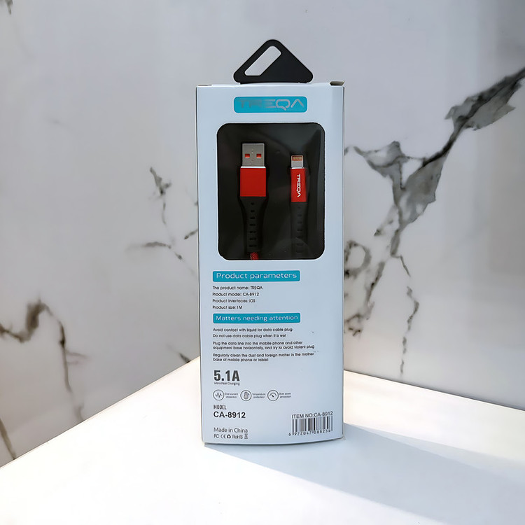 کابل تبدیل USB به لایتنینگ ترکا مدل CA-8912 طول 1متر