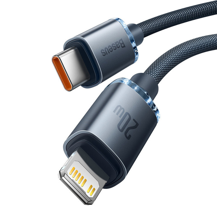 کابل تبدیل USB-C به لایتنینگ باسئوس مدل CAJY000301 طول 2 متر