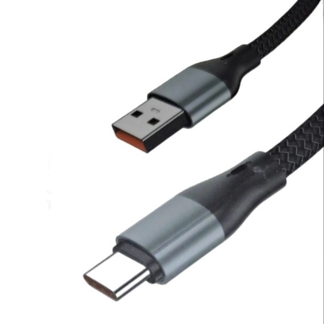 کابل تبدیل USB به USB-C لول مدل Fast Charge 6A MAX طول 1متر