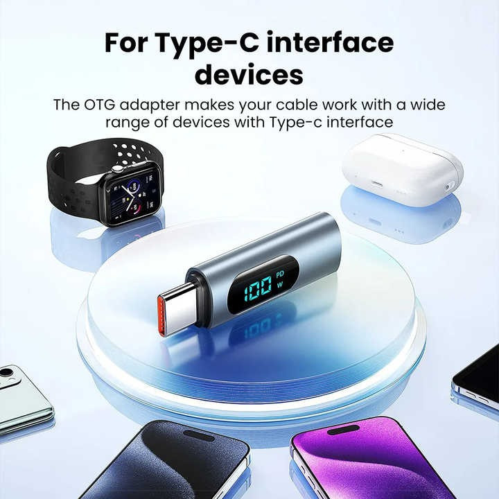مبدل USB-C مدل OTG-5A-PD100W