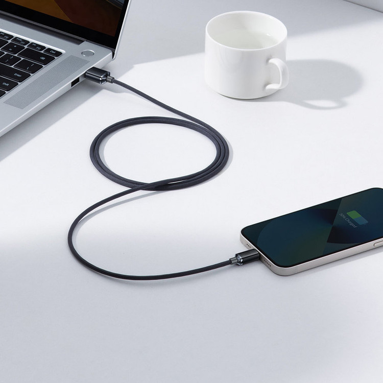 کابل تبدیل USB به لایتنینگ باسئوس مدل CAJY0001 طول 2 متر