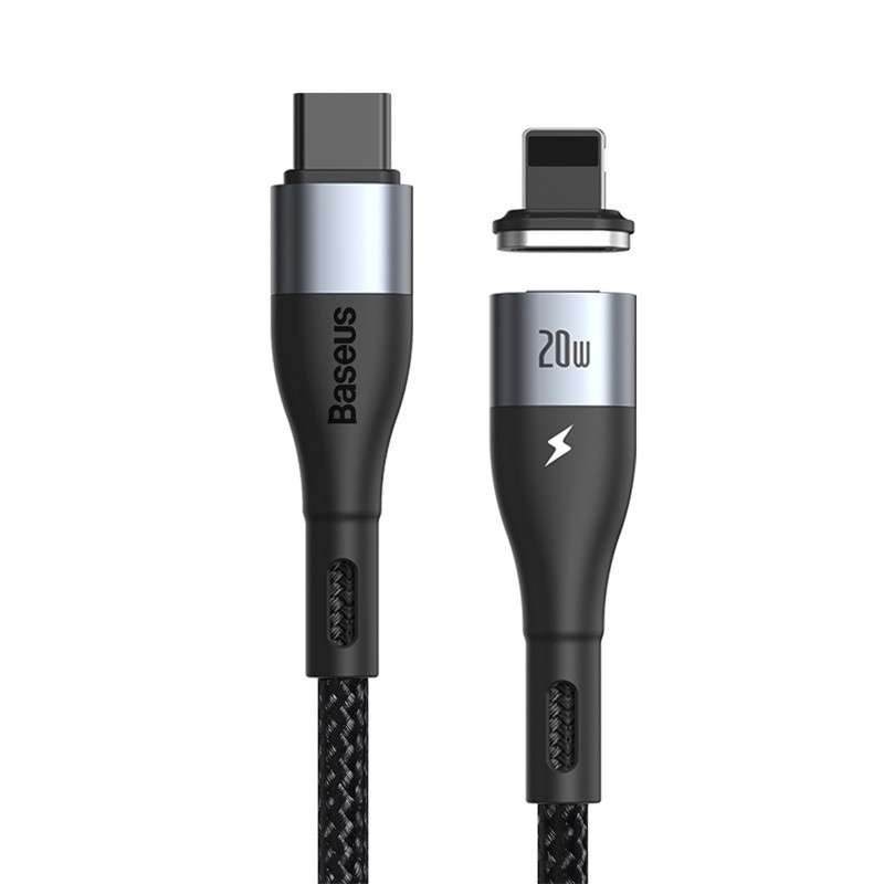 کابل تبدیل USB-C به لایتنینگ باسئوس مدل CATLXC-01 طول 1 متر