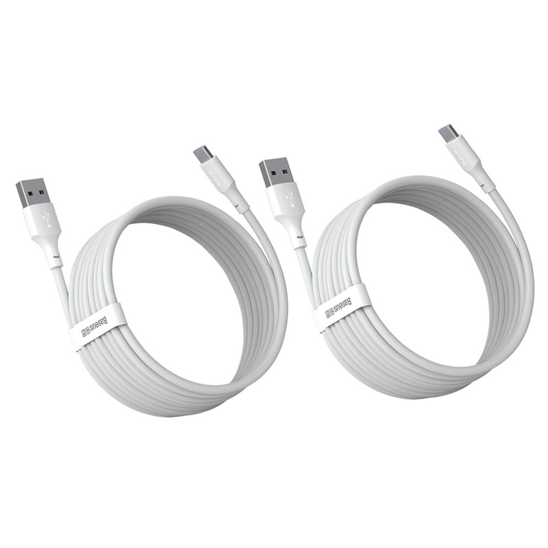 کابل USB به USB-C باسئوس مدل tzcatzj-02 طول 1.5 متر بسته 2 عددی