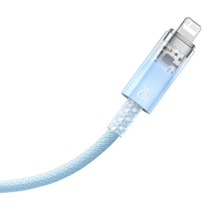 کابل تبدیل USB-C به لایتنینگ بیسوس مدل Explorer Series 20W طول 1 متر