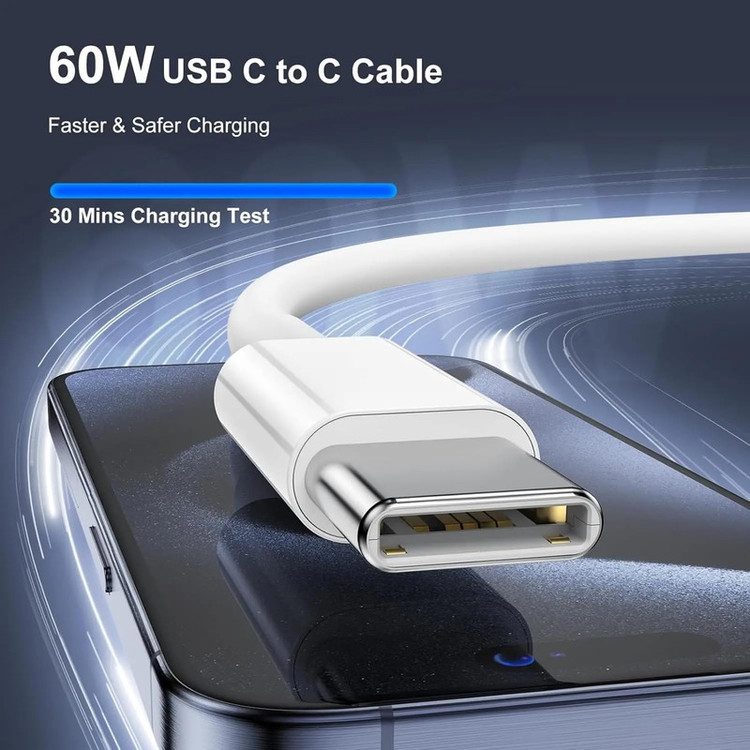 کابل USB-C نیبیوا مدل Power Delivery طول ۲ متر