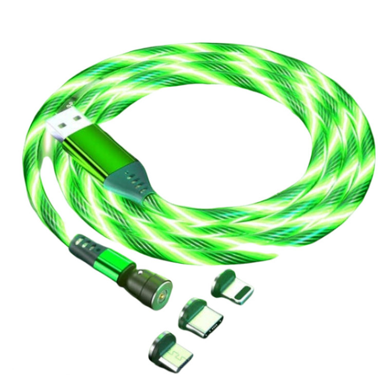 کابل تبدیل مغناطیسی USB به لایتنینگ / MicroUSB / USB-C زینکو مدل 3×1 طول 1 متر