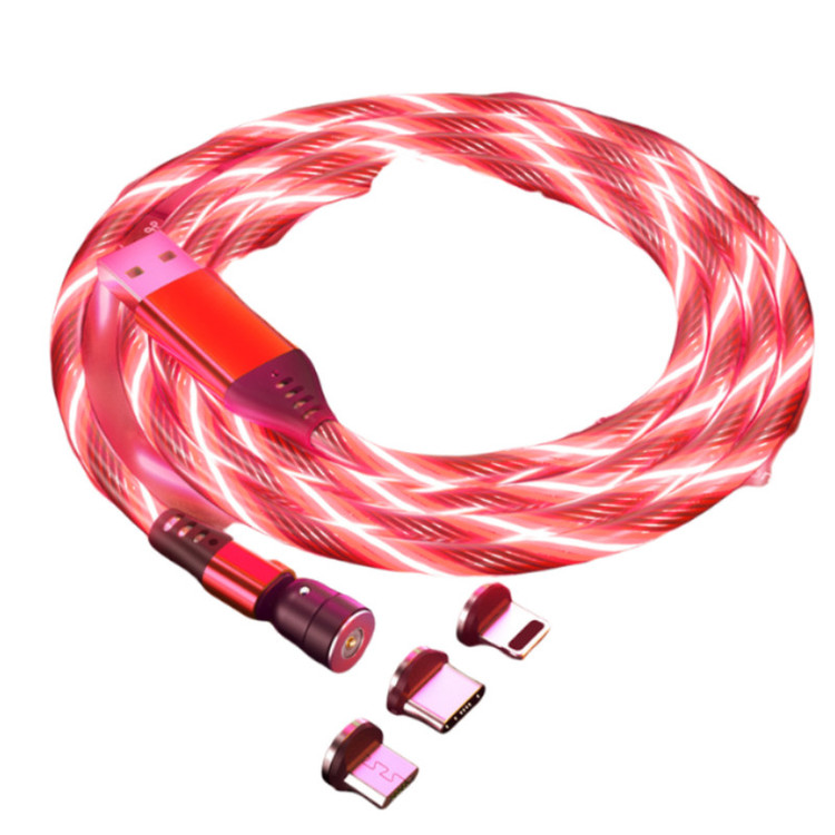 کابل تبدیل مغناطیسی USB به لایتنینگ / MicroUSB / USB-C زینکو مدل 3×1 طول 1 متر