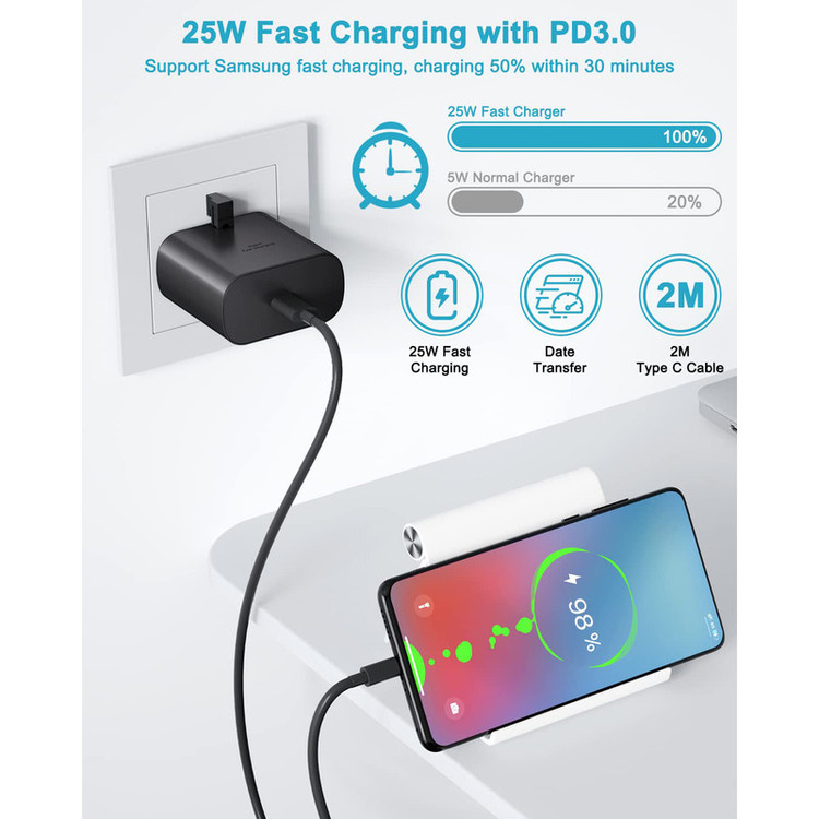 کابل USB-C هزول مدل 45W5A طول 1 متر