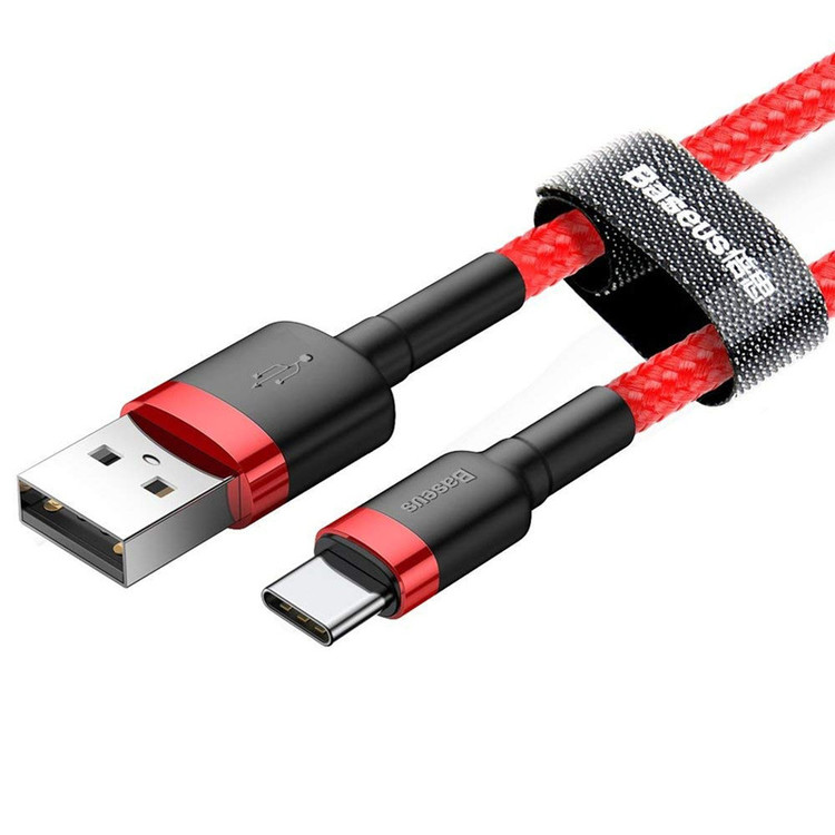 کابل تبدیل USB به USB-C باسئوس مدل CATKLF-U09 Cafule طول 3 متر