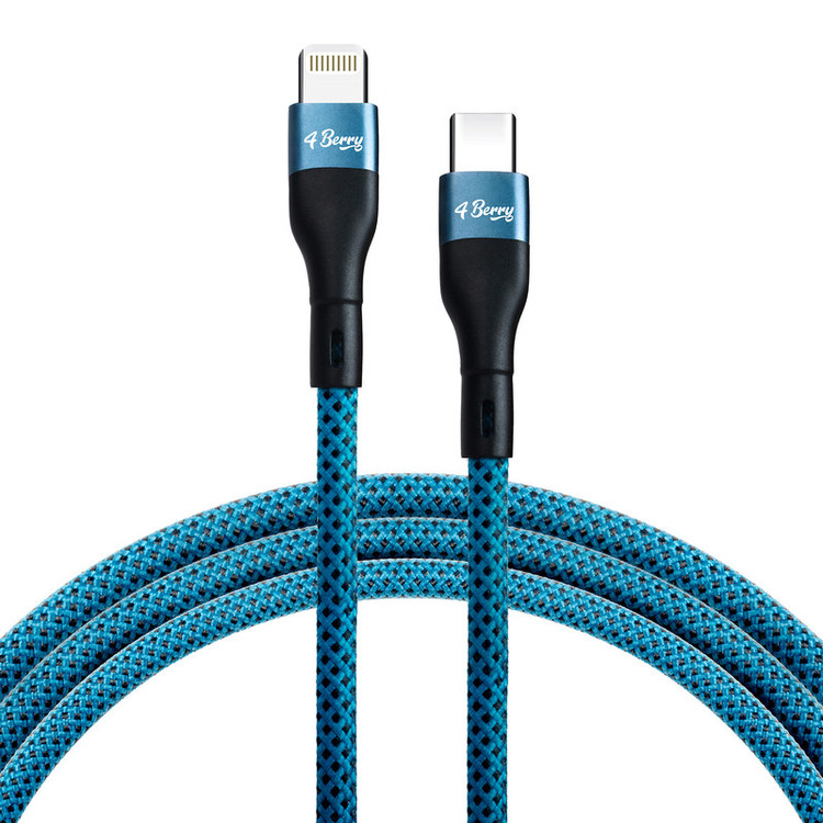 کابل تبدیل USB-C به لایتنینگ فوربری مدل Magnetic KS-CL01-20W طول 1 متر
