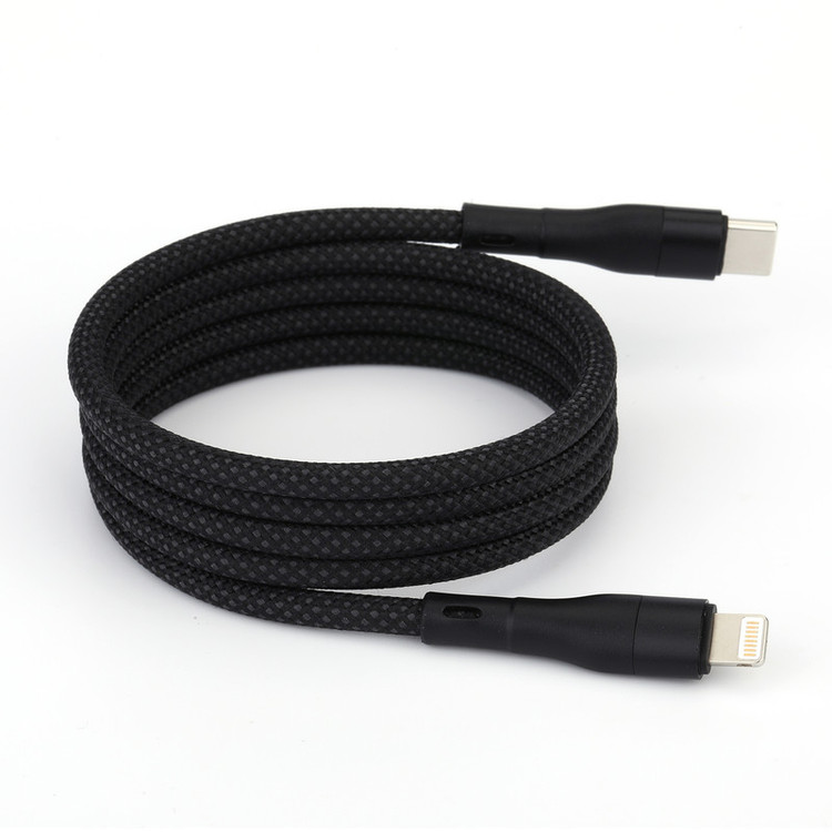 کابل تبدیل USB-C به لایتنینگ فوربری مدل Magnetic KS-CL01-20W طول 1 متر