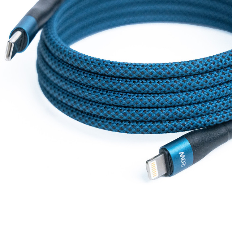کابل تبدیل USB-C به لایتنینگ فوربری مدل Magnetic KS-CL01-20W طول 1 متر
