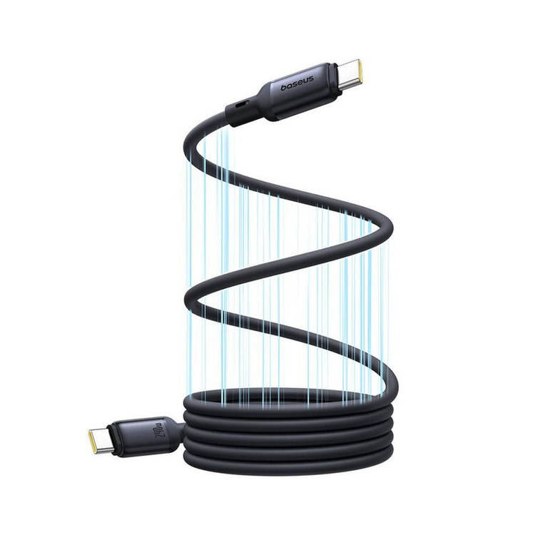 کابل USB-C بیسوس مدل PicoGo Magnetic 240W طول 1 متر