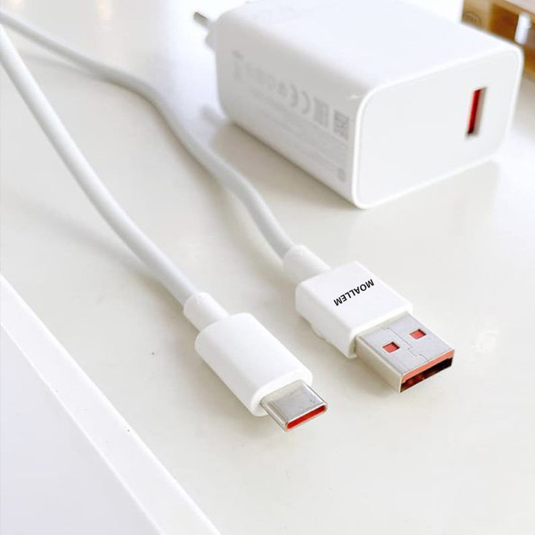کابل تبدیل USB به USB-C معلم مدل Note 13 pro 4G طول 1 متر