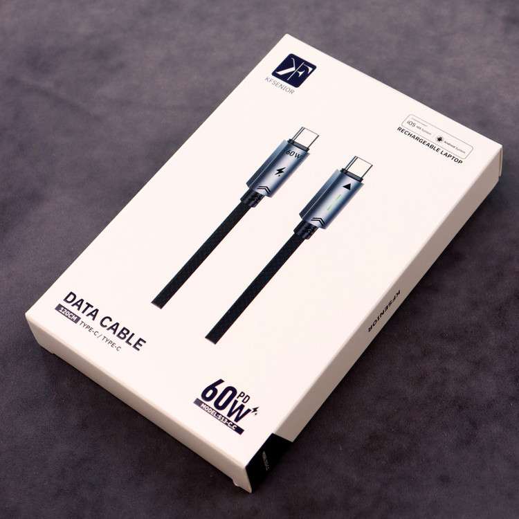 کابل USB-C کی اف سنیور مدل S13_C طول 1.2 متر