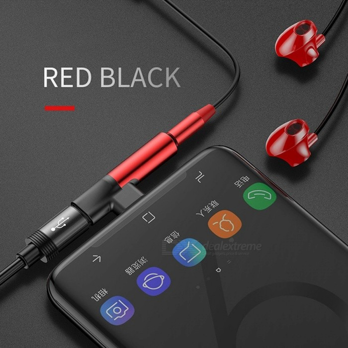مبدل USB-C به AUX/USB-C باسئوس مدل l41