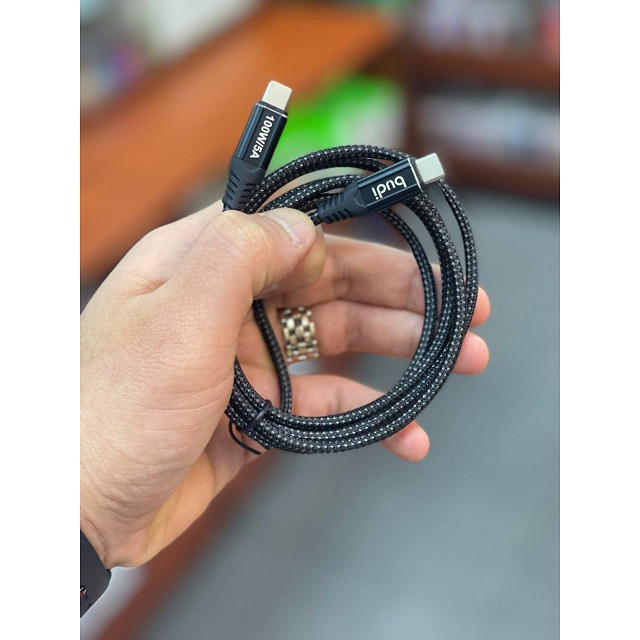 کابل تبدیل USB-C به USB-C بودی مدل DC220TT15B طول 1.5 متر