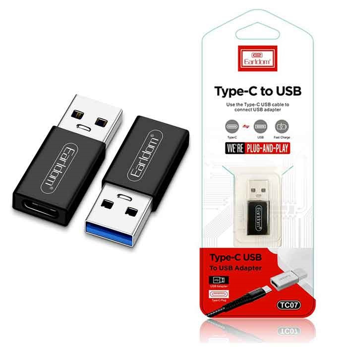 مبدل OTG به USB-C ارلدام مدل ET-TC07