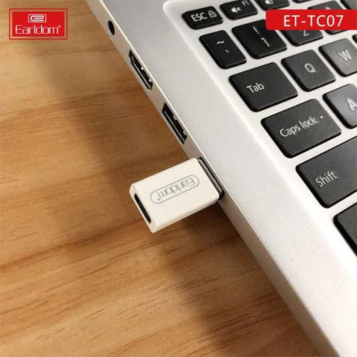 مبدل OTG به USB-C ارلدام مدل ET-TC07