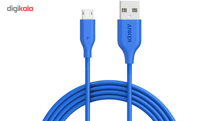 کابل تبدیل USB به microUSB انکر مدل A8133 PowerLine طول 1.8 متر