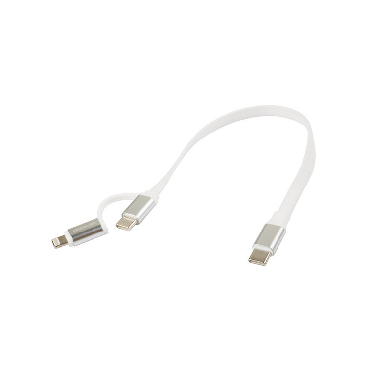 کابل تبدیل USB-C به لایتنینگ/USB-C بیاند مدل BCCL-315 طول 15 سانتی متر